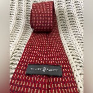 Robert Talbott hand sewn imported silk tie